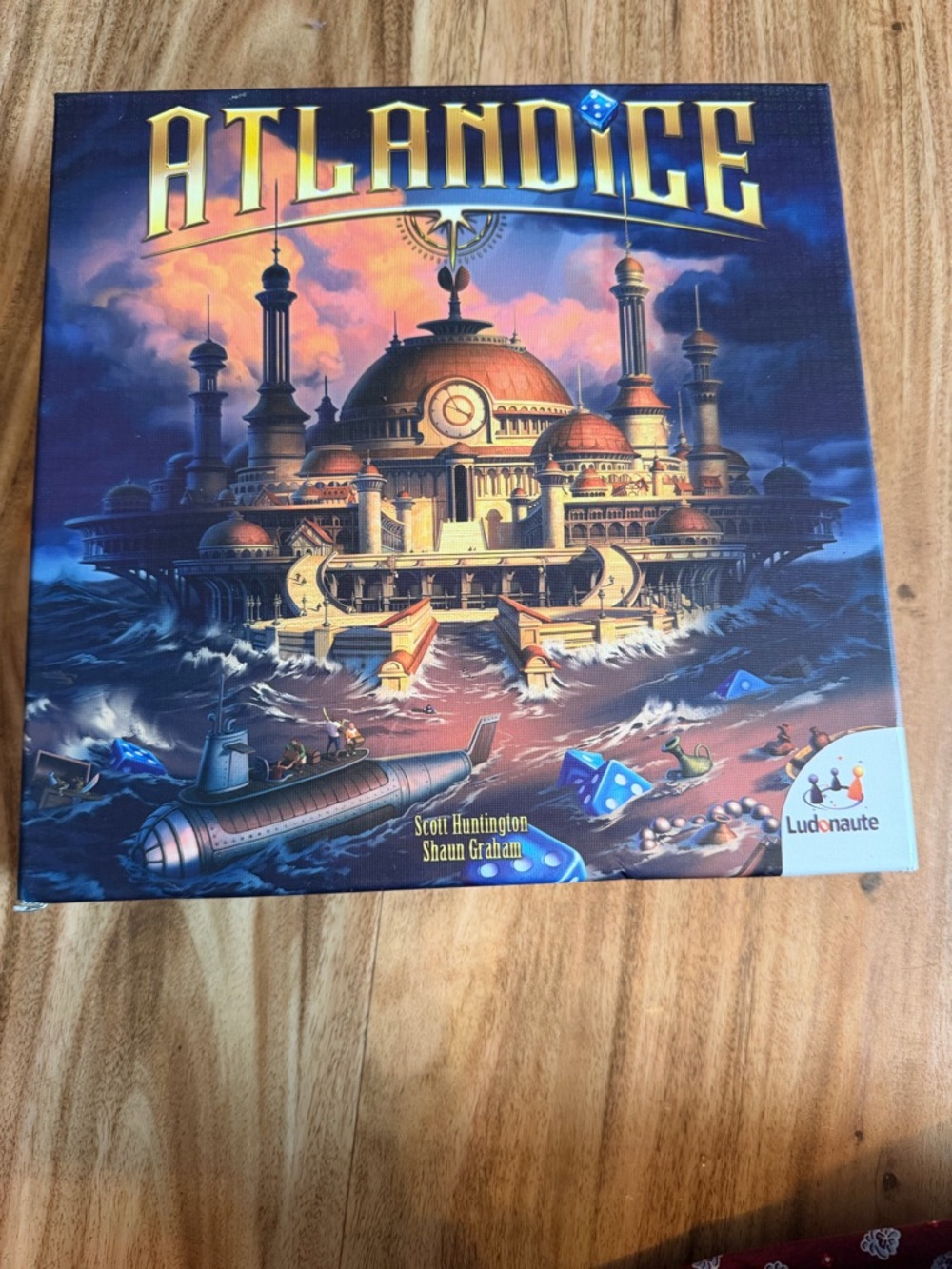 Atlandice Strategy Board Game - Blue Box by Ludnaute